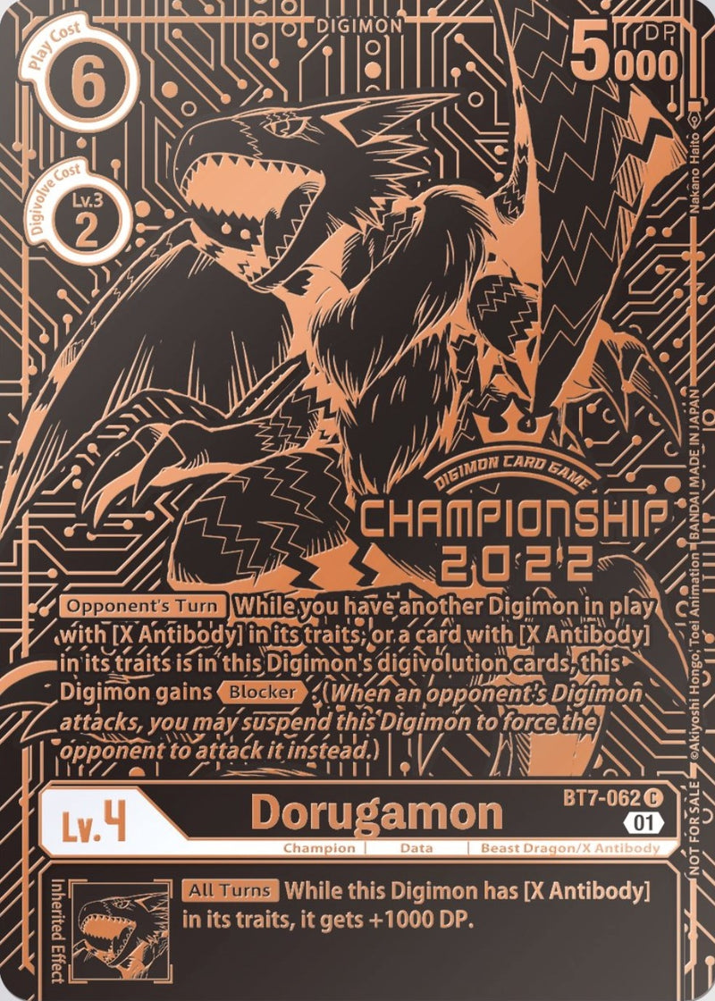 Image for Dorugamon (2022 Championship Finals 3rd Place) [Next Adventure]