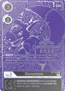 Image for Dorumon (2022 Championship Finals Top 16) [Next Adventure]