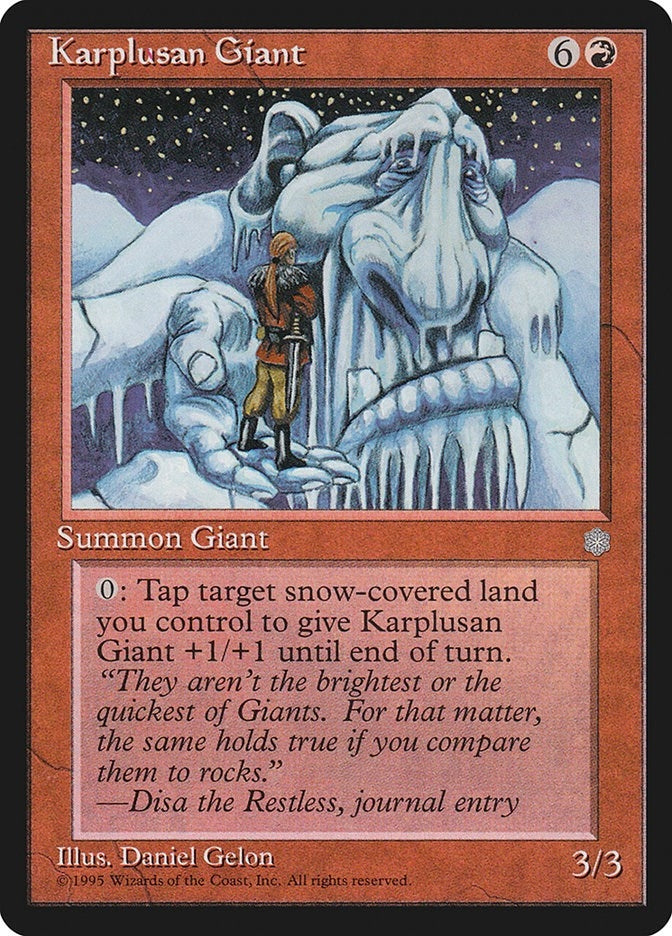 Karplusan Giant [ICE]