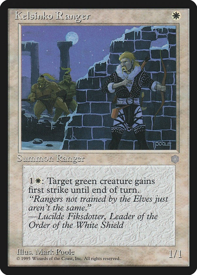 Kelsinko Ranger [ICE]