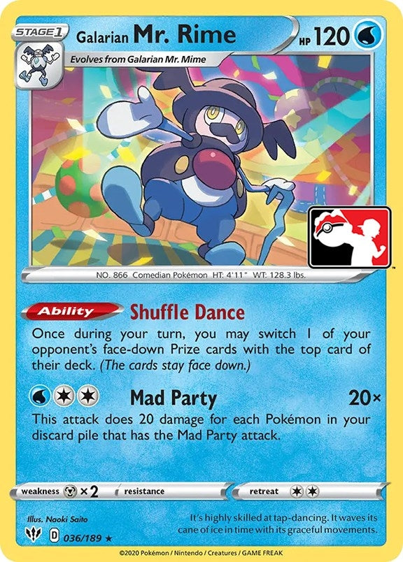 Galarian Mr Rime (036/189)