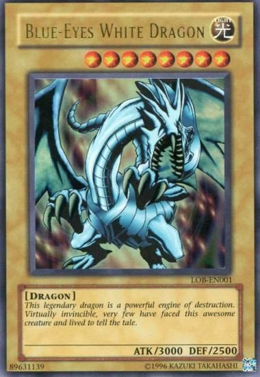 Blue Eyes White Dragon (LOB-EN001) [LOB-EN]
