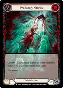 Image for Predatory Streak (Red) [Flesh and Blood: Promo Cards]