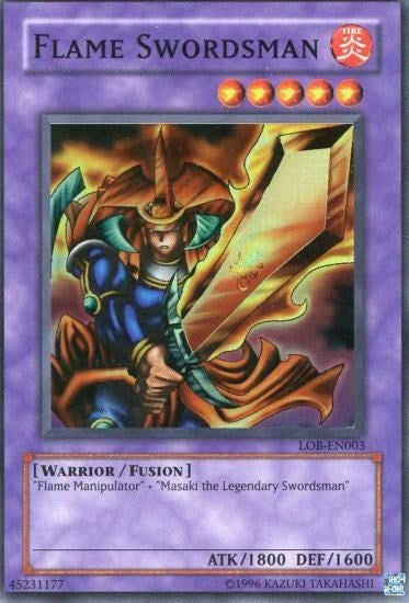 Flame Swordsman (LOB-EN003) [LOB-EN]