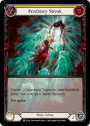 Image for Predatory Streak (Yellow) [Flesh and Blood: Promo Cards]