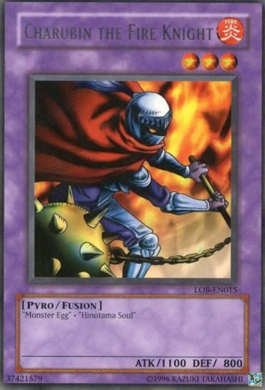 Charubin the Fire Knight (LOB-EN015) [LOB-EN]