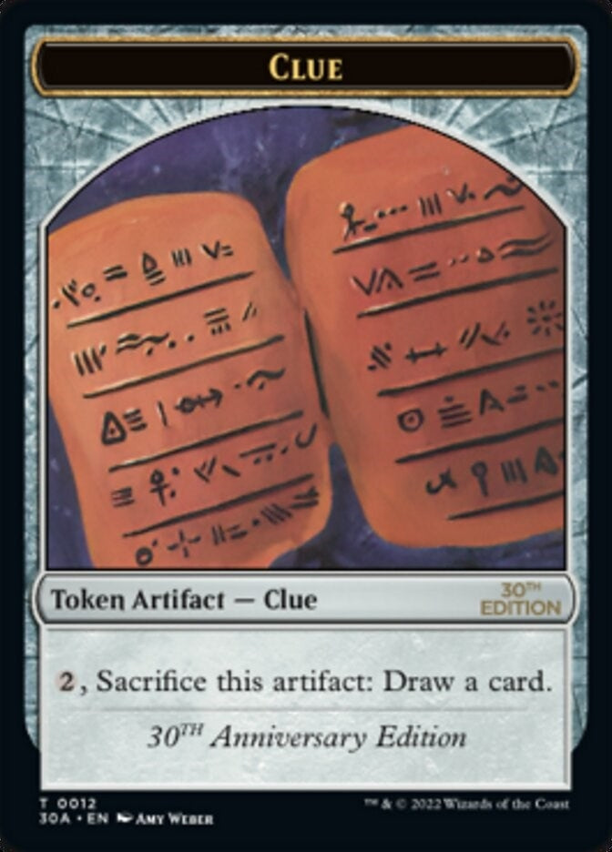 Clue 0012 Token (12) [30A]