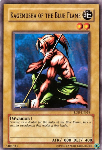 Kagemusha of the Blue Flame (LOB-EN028) [LOB-EN]