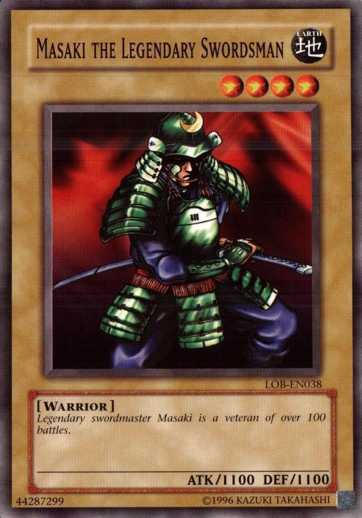 Masaki the Legendary Swordsman (LOB-EN038) [LOB-EN]