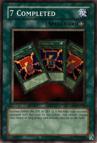 7 Completed (PSV-EN004) [PSV-EN]