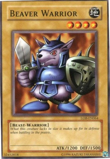 Beaver Warrior (LOB-EN064) [LOB-EN]