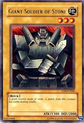 Giant Soldier of Stone (LOB-EN068) [LOB-EN]