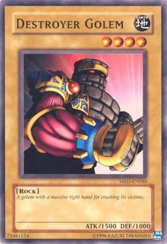 Destroyer Golem (MRD-EN040) [MRD-EN]