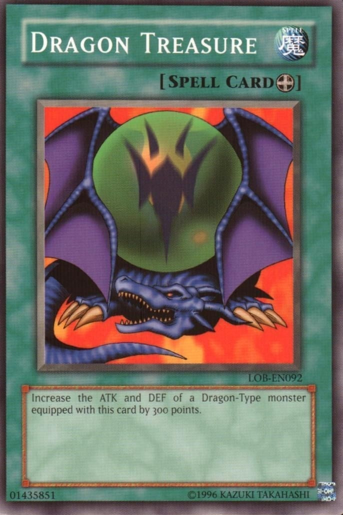 Dragon Treasure (LOB-EN092) [LOB-EN]