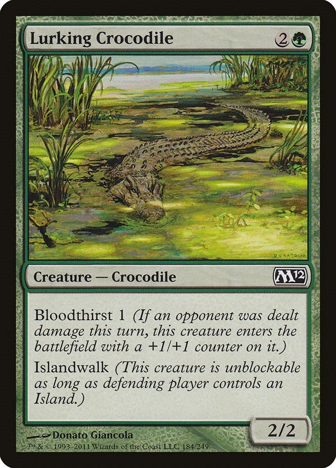 Lurking Crocodile (184) [M12]