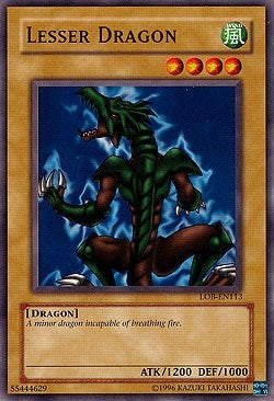 Lesser Dragon (LOB-EN113) [LOB-EN]