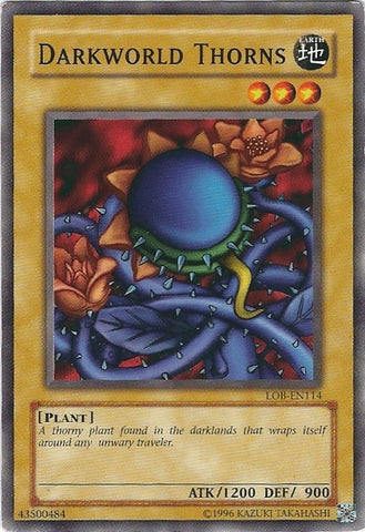 Darkworld Thorns (LOB-EN114) [LOB-EN]