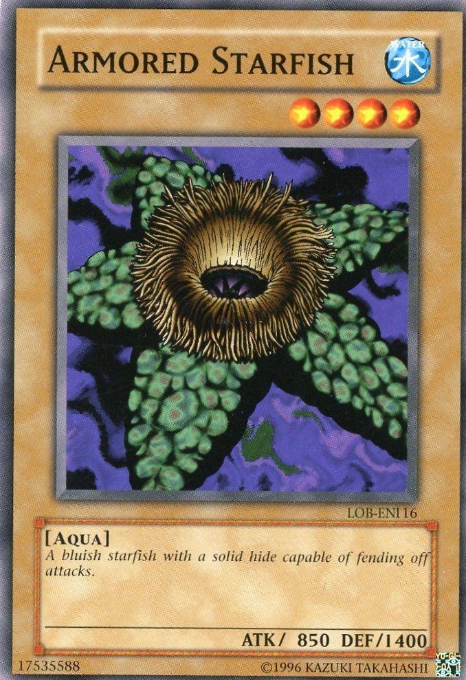 Armored Starfish (LOB-EN116) [LOB-EN]