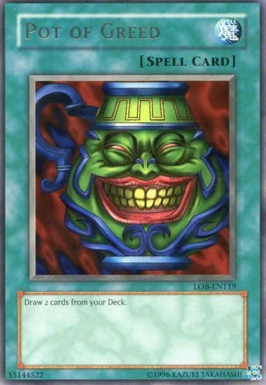Pot of Greed (LOB-EN119) [LOB-EN]