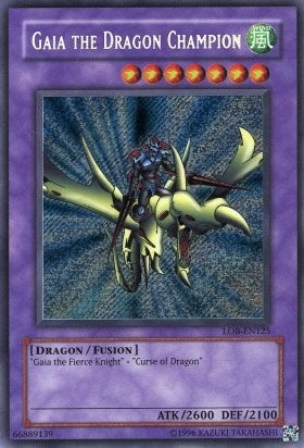 Gaia the Dragon Champion (LOB-EN125) [LOB-EN]