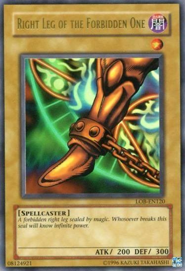 Right Leg of the Forbidden One (LOB-EN120) [LOB-EN]