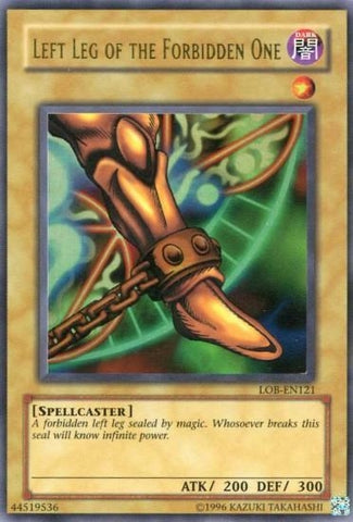 Left Leg of the Forbidden One (LOB-EN121) [LOB-EN]