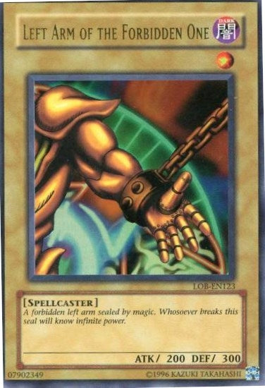 Left Arm of the Forbidden One (LOB-EN123) [LOB-EN]