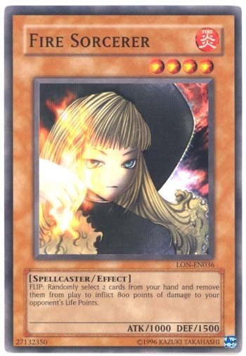 Fire Sorcerer (LON-EN036) [LON-EN]