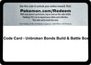 Code Card Unbroken Bonds Build and Battle Box [SM10]