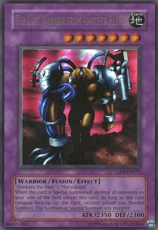 The Last Warrior from Another Planet (LON-EN077) [LON-EN]