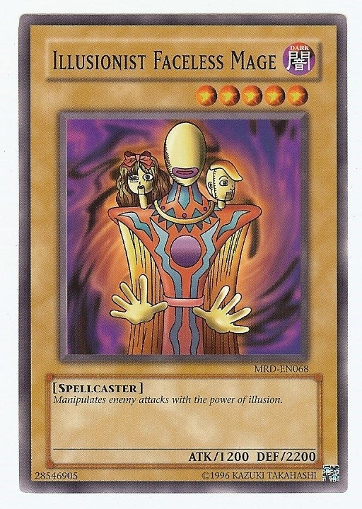 Illusionist Faceless Mage (MRD-EN068) [MRD-EN]
