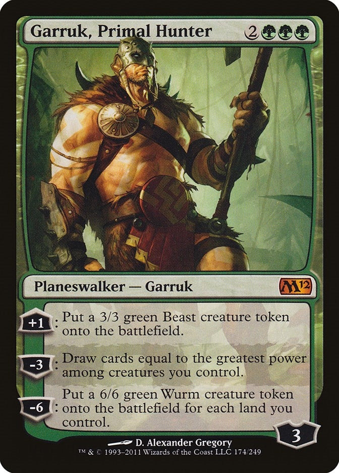 Garruk Primal Hunter (174) [M12]