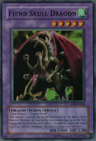 Fiend Skull Dragon (LOD-EN039) [LOD-EN]