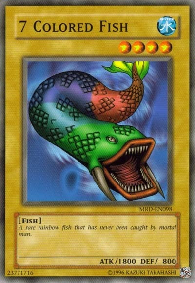 7 Colored Fish (MRD-EN098) [MRD-EN]