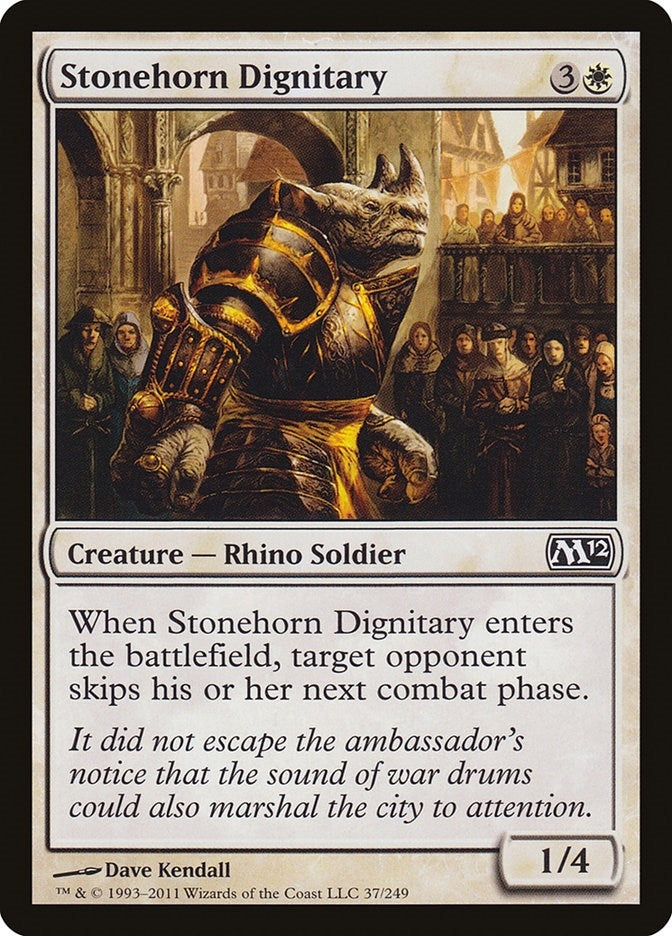 Stonehorn Dignitary (37) [M12]