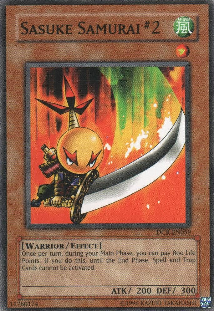 Sasuke Samurai 2 (DCR-EN059) [DCR-EN]