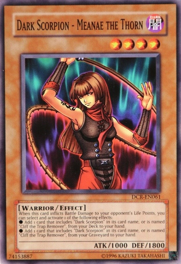 Dark Scorpion Meanae the Thorn (DCR-EN061) [DCR-EN]
