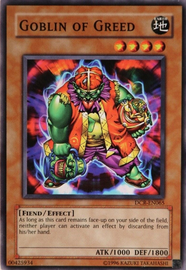 Goblin of Greed (DCR-EN065) [DCR-EN]