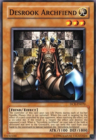 Desrook Archfiend (DCR-EN070) [DCR-EN]