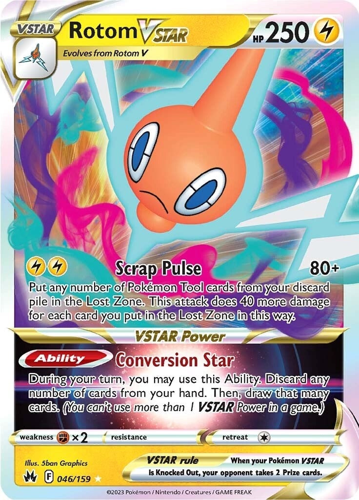 Rotom VSTAR (046/159) [CRZ]