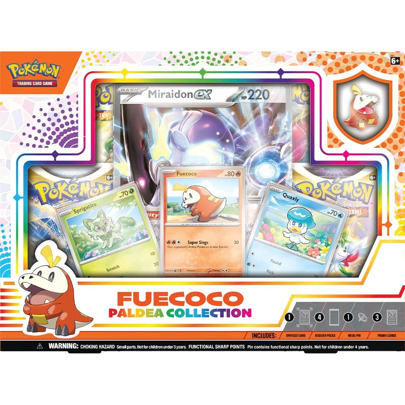 Paldea Collection Fuecoco Miraidon ex [MCAP]