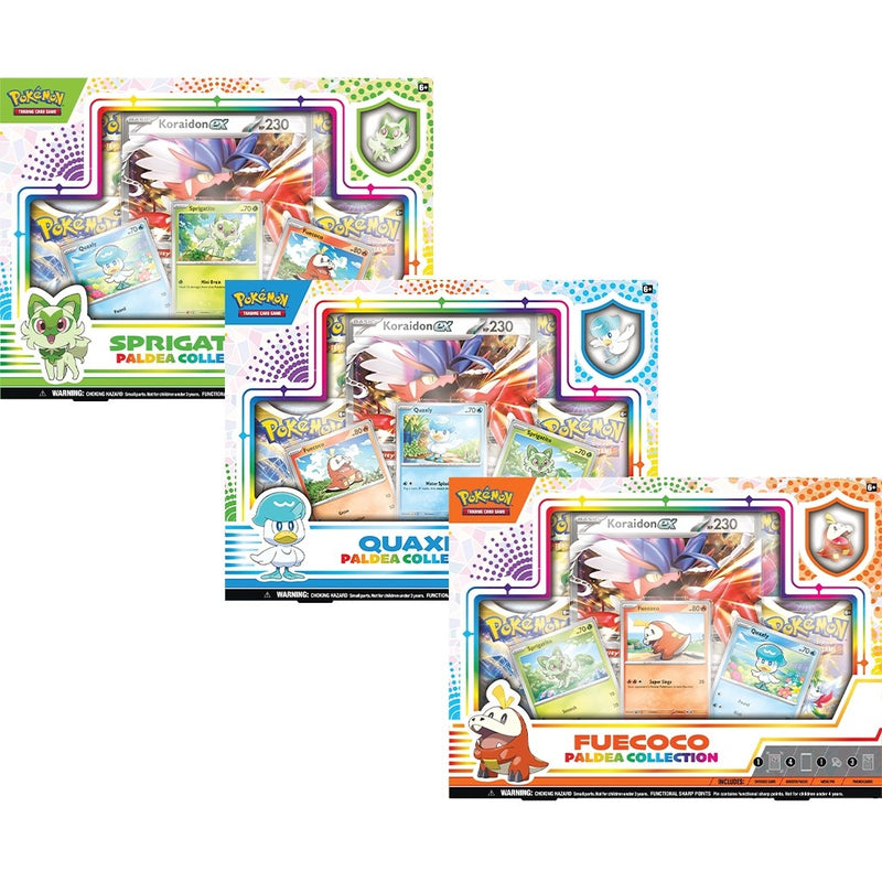 Paldea Collection Set of 3 Koraidon ex [MCAP]