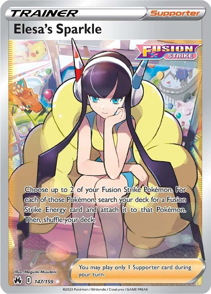 Elesas Sparkle Full Art (147/159) [CRZ]