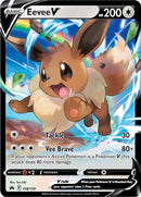 Eevee V (108/159) (Crown Zenith)