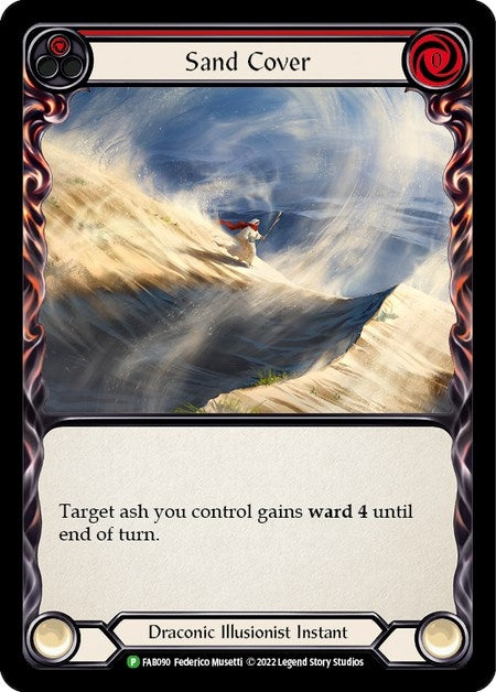 Image for Sand Cover (Red) [Flesh and Blood: Promo Cards]