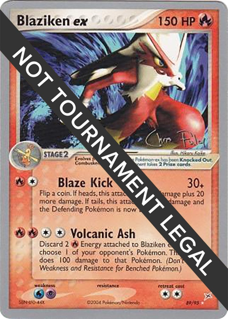 Blaziken ex 2004 Chris Fulop (89/95) [WCD]