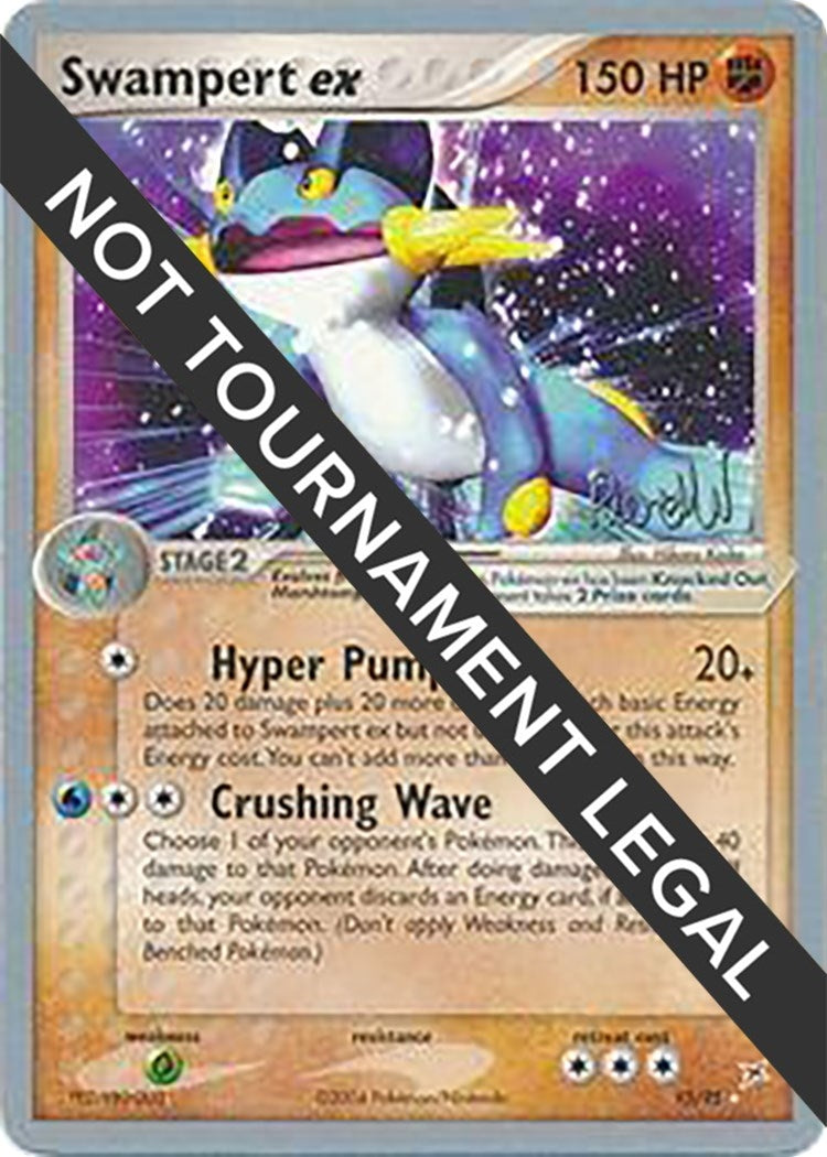 Swampert ex 2004 Reed Weichler (95/95) [WCD]