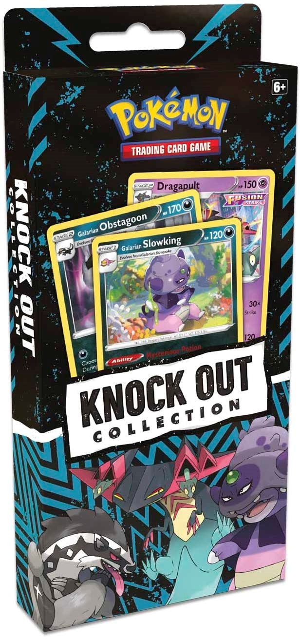 Knock Out Collection Galarian Slowking Galarian Obstagoon and Dragapult [MCAP]