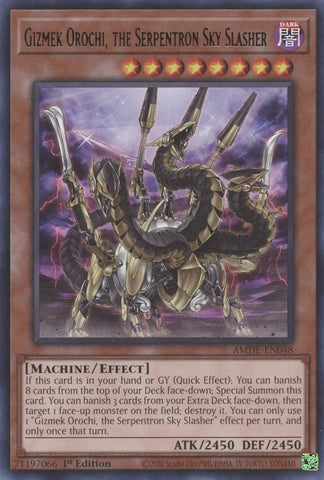Gizmek Orochi the Serpentron Sky Slasher (AMDE-EN048) [AMDE]