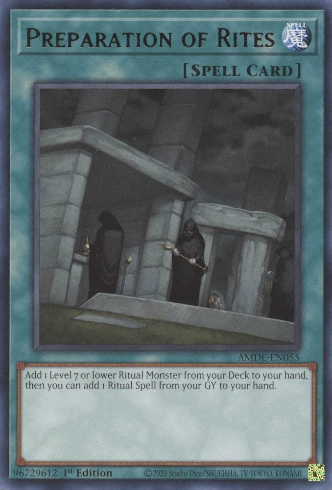 Preparation of Rites (AMDE-EN055) [AMDE]